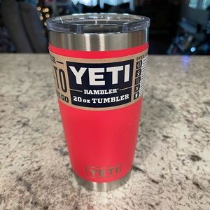 Yeti- 20oz Rambler- Bimini Pink